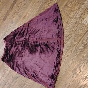 Free People Shimmery, high slit, skirt